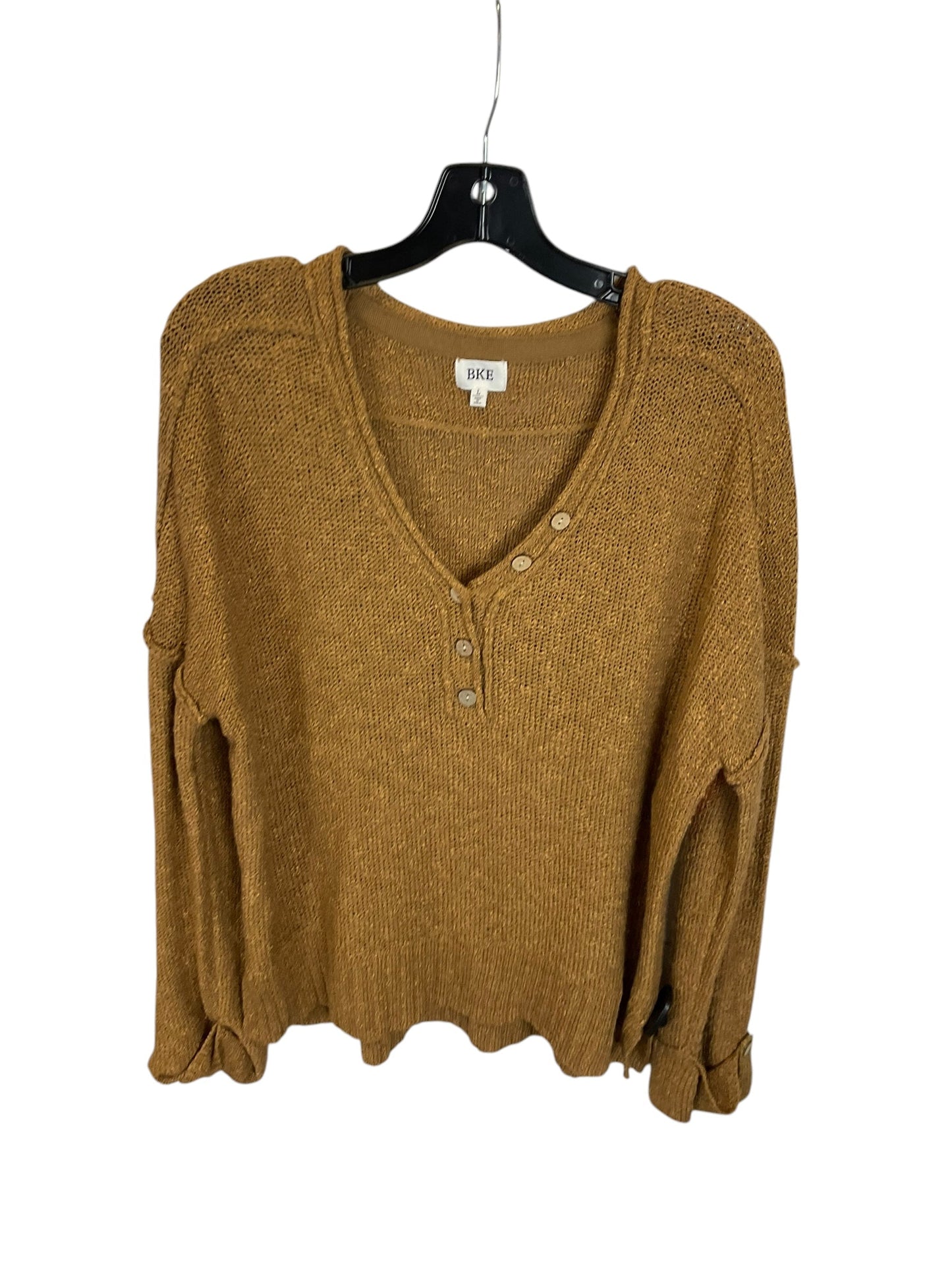 Sweater By Bke In Brown, Size: L