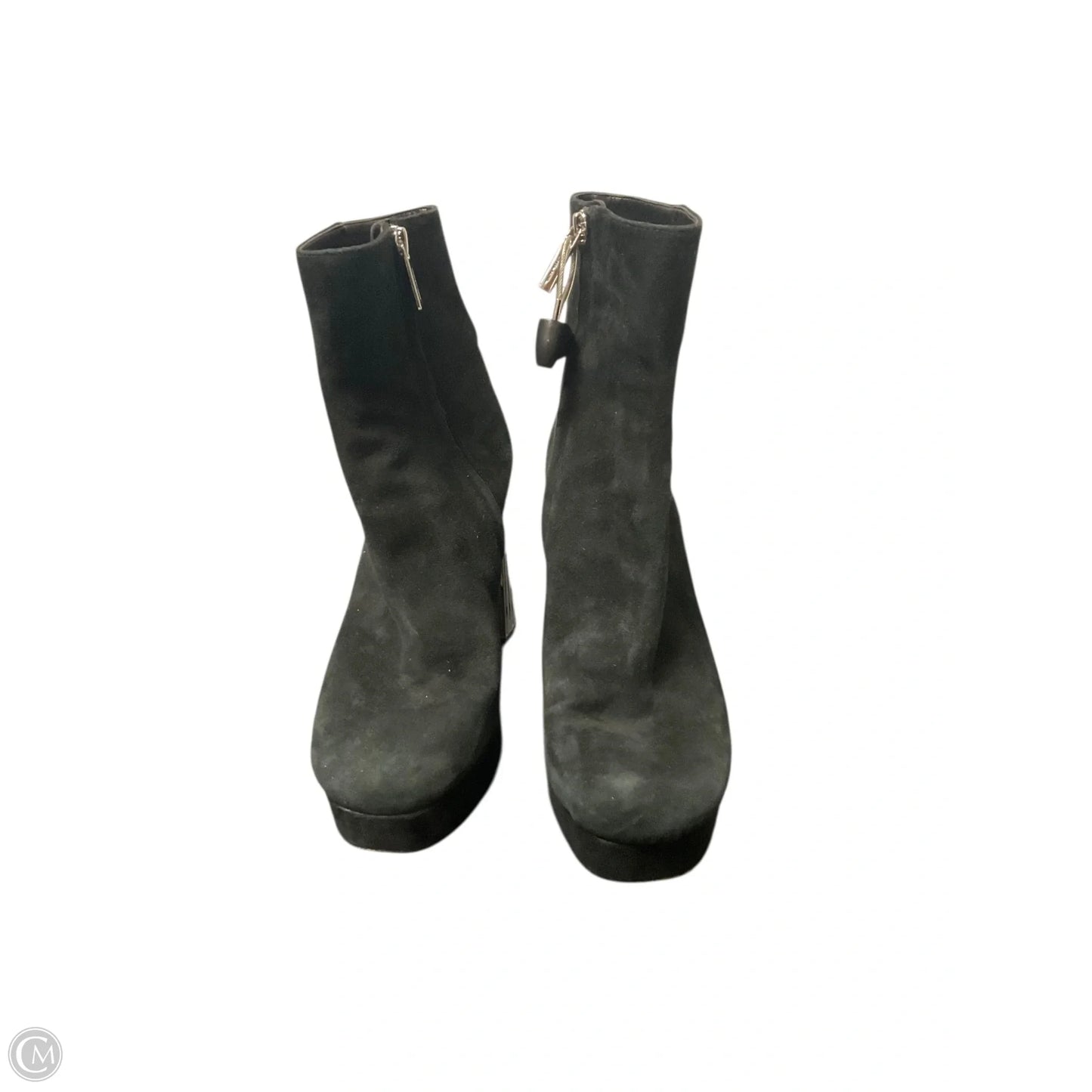 Boots Ankle Heels By Michael By Michael Kors In Black, Size: 7