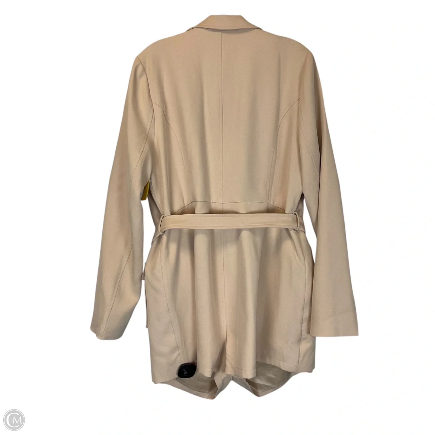 ROMPER By Fashion Nova In Taupe, Size: 1x