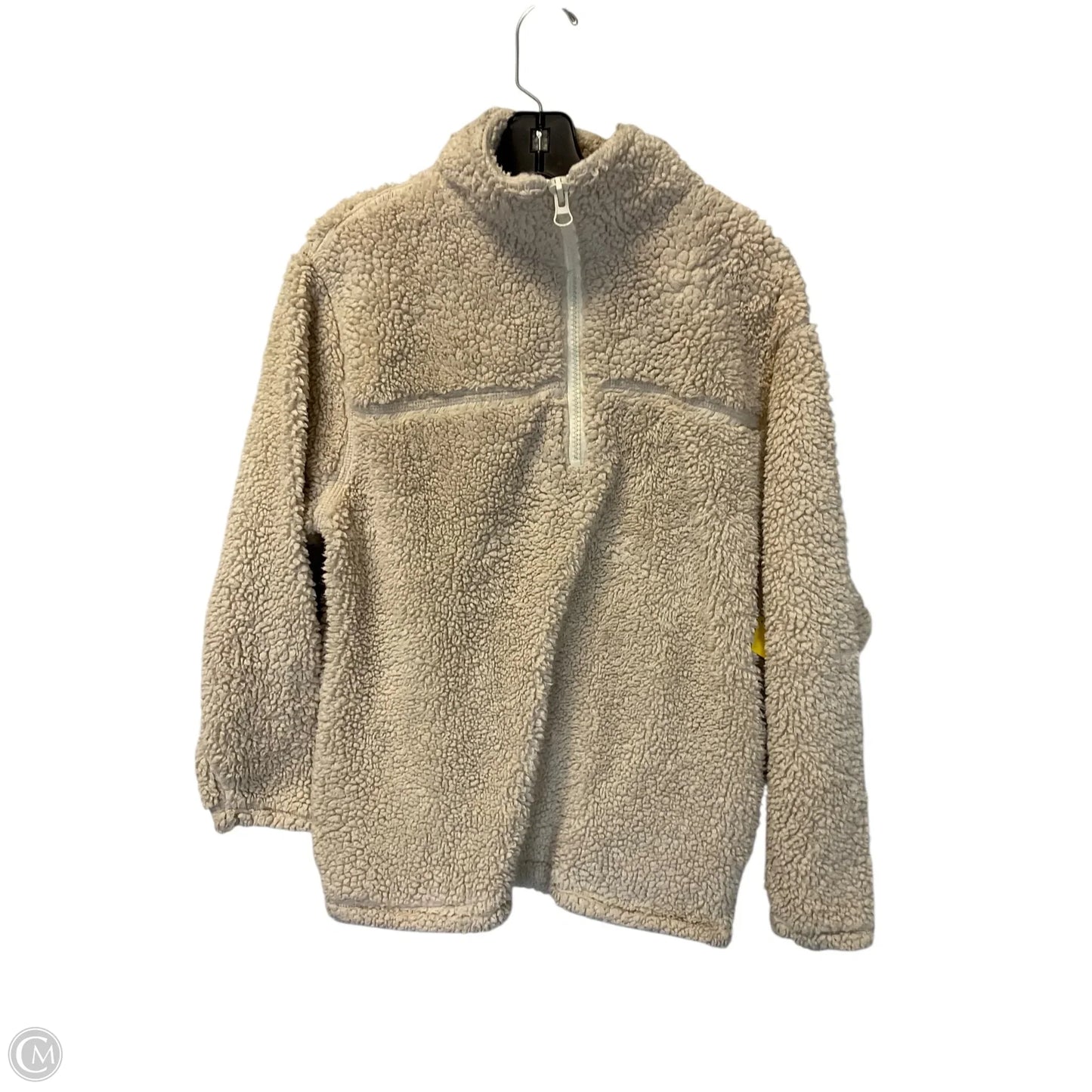 Jacket Faux Fur & Sherpa By Zenana Outfitters In Brown, Size: L