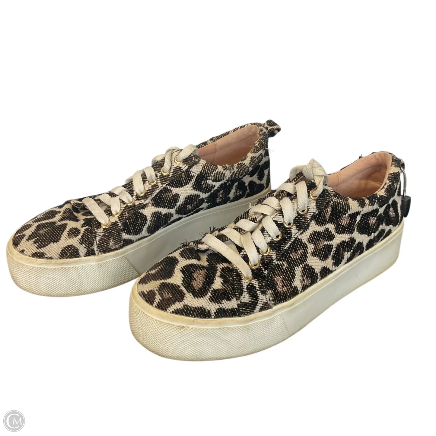 Shoes Sneakers By Top Shop In Animal Print, Size: 9