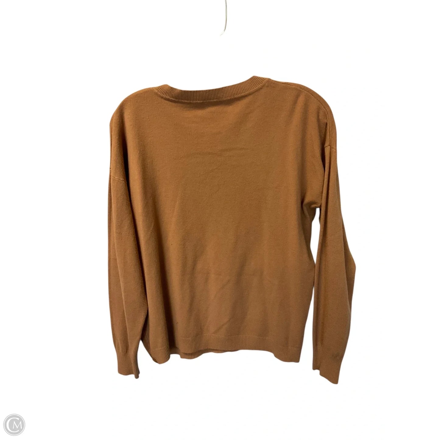 Top Long Sleeve By Vila Milano In Brown, Size: M
