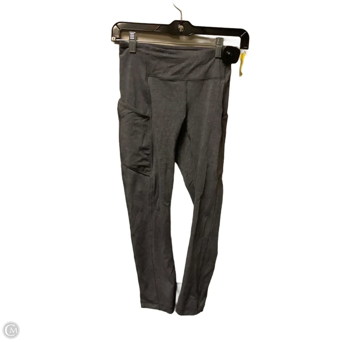 Athletic Leggings Capris By Lululemon In Grey, Size: 2