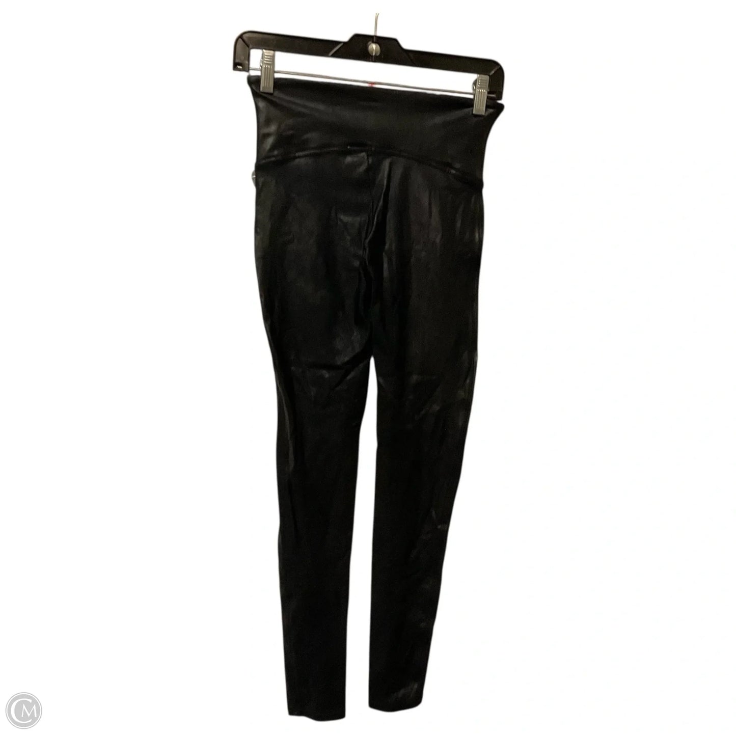 Athletic Leggings By Spanx In Black, Size: M