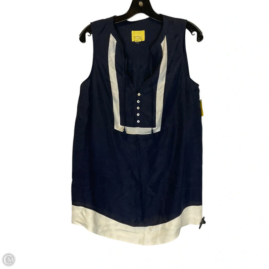 Top Sleeveless Basic By Maeve In Navy, Size: M