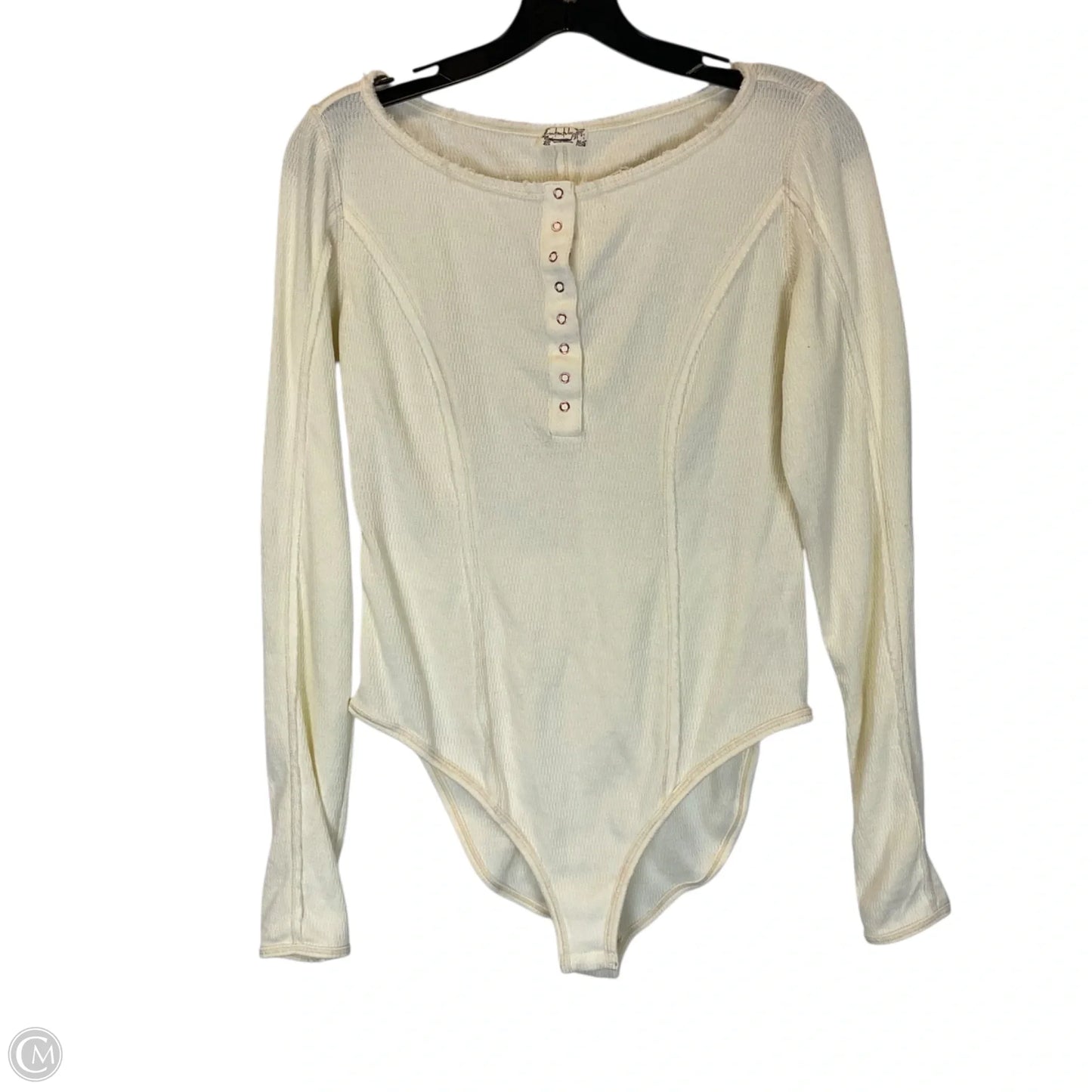 Bodysuit By Free People In Cream, Size: M