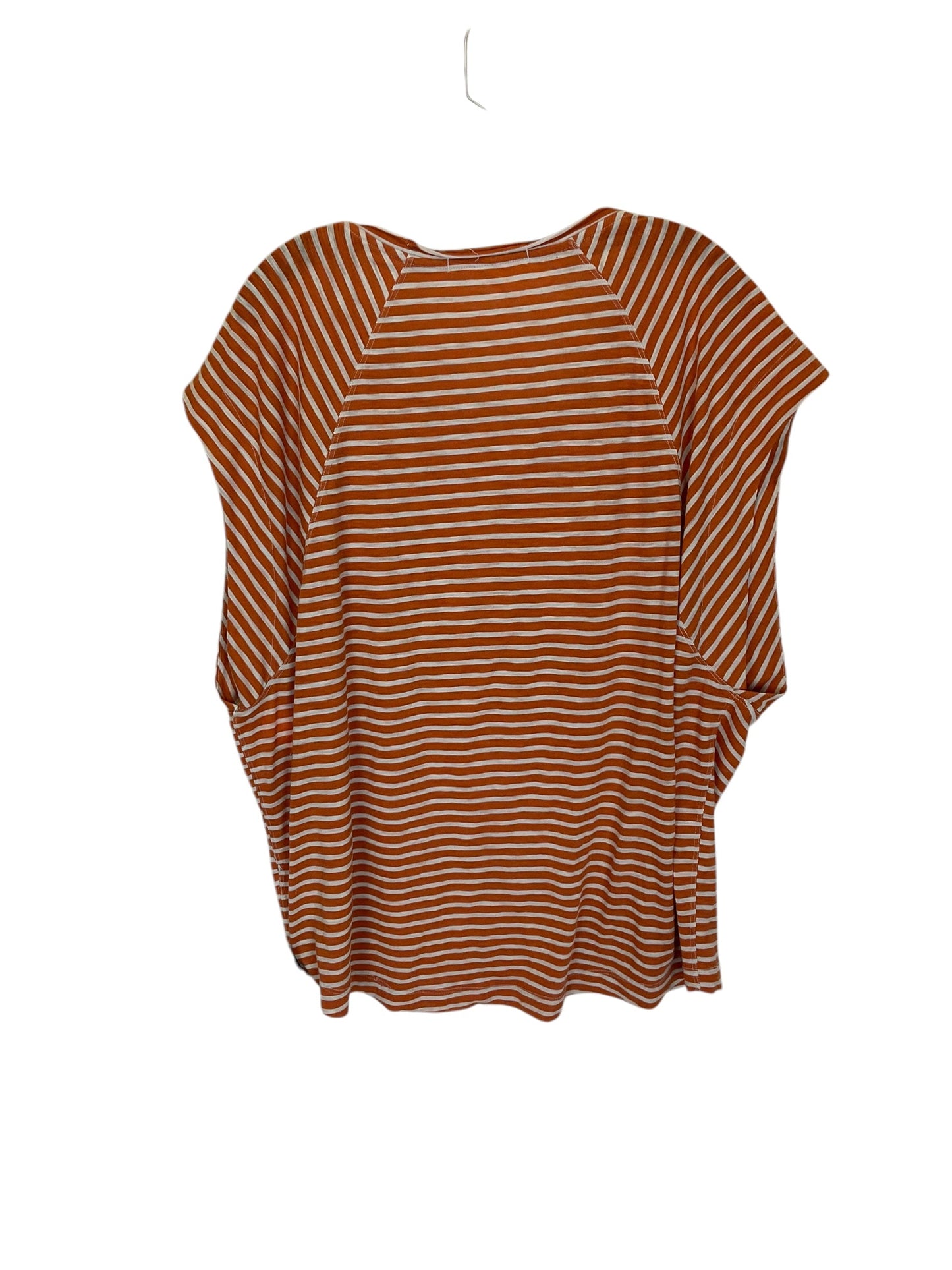 Top Short Sleeve By We The Free In Striped Pattern, Size: M