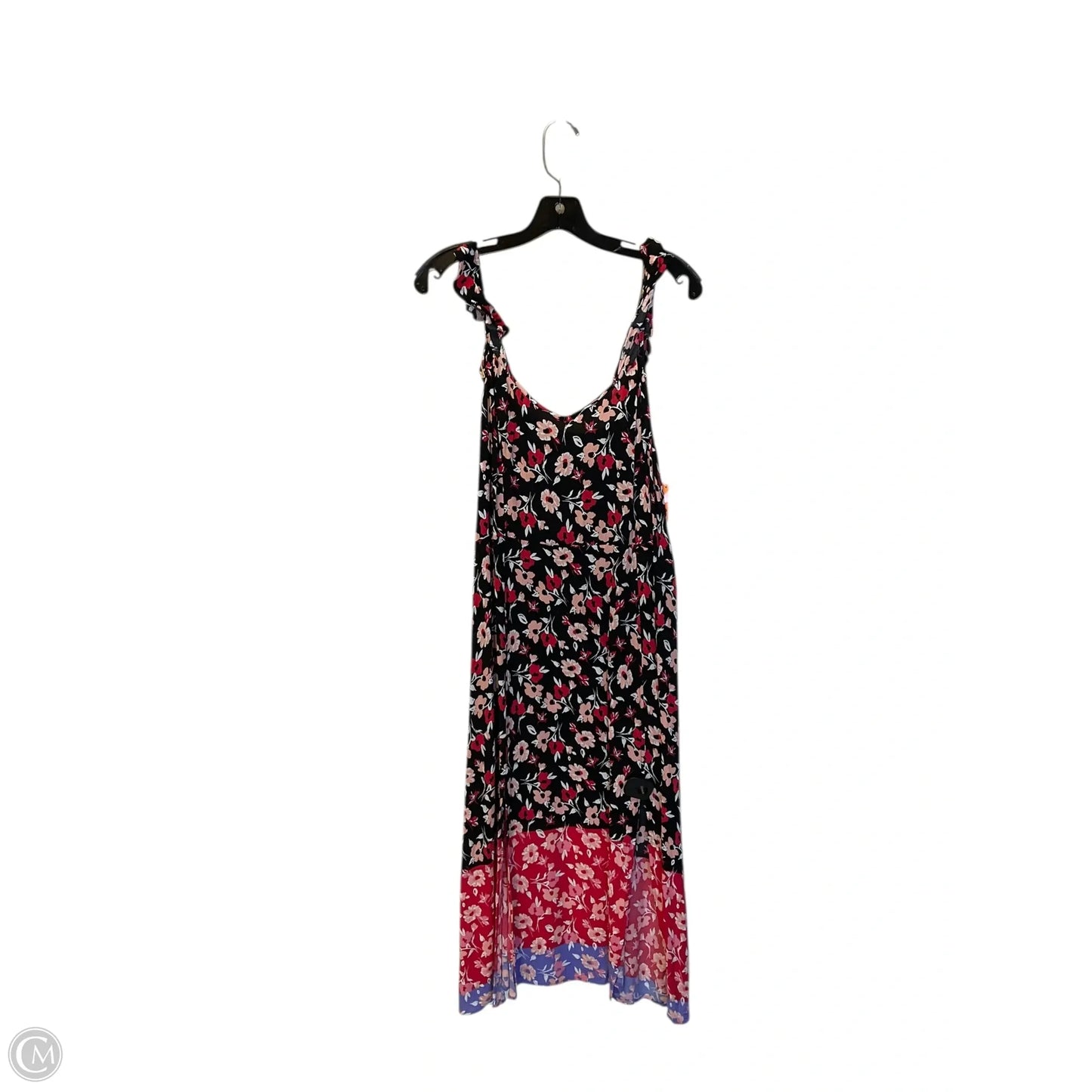 Dress Casual Maxi By Express In Pink, Size: L