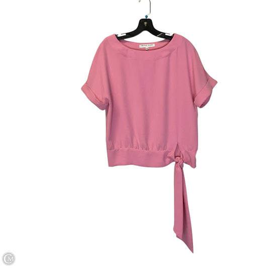 Top Short Sleeve By Trina Turk In Pink, Size: S