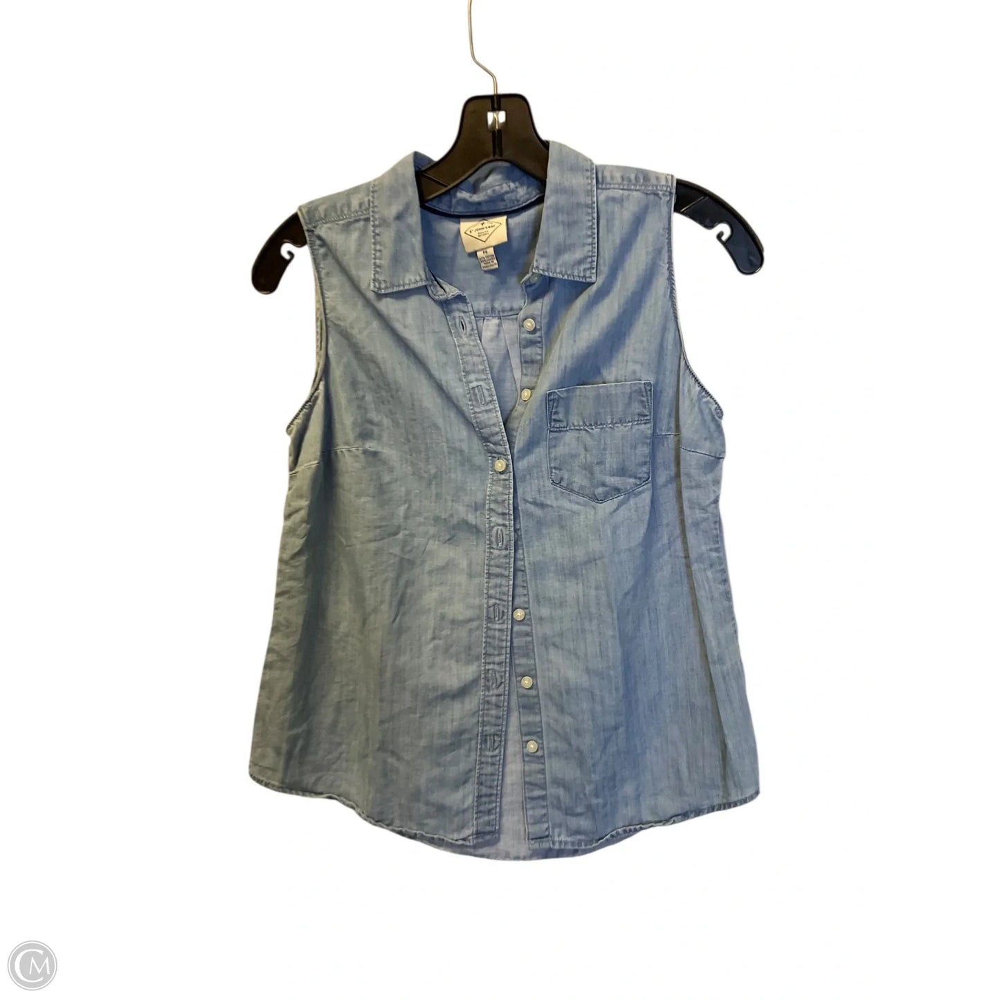 Top Sleeveless By St Johns Bay In Blue, Size: S