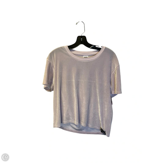 Top Short Sleeve By Pink In Pink, Size: M