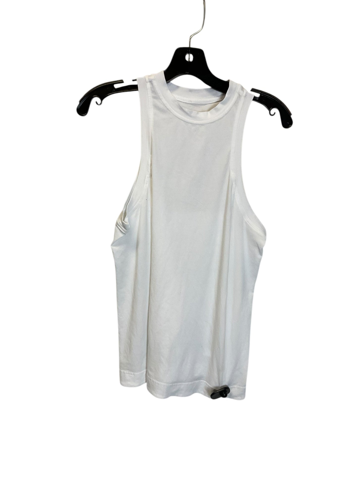 Athletic Tank Top By Lululemon In White, Size: M