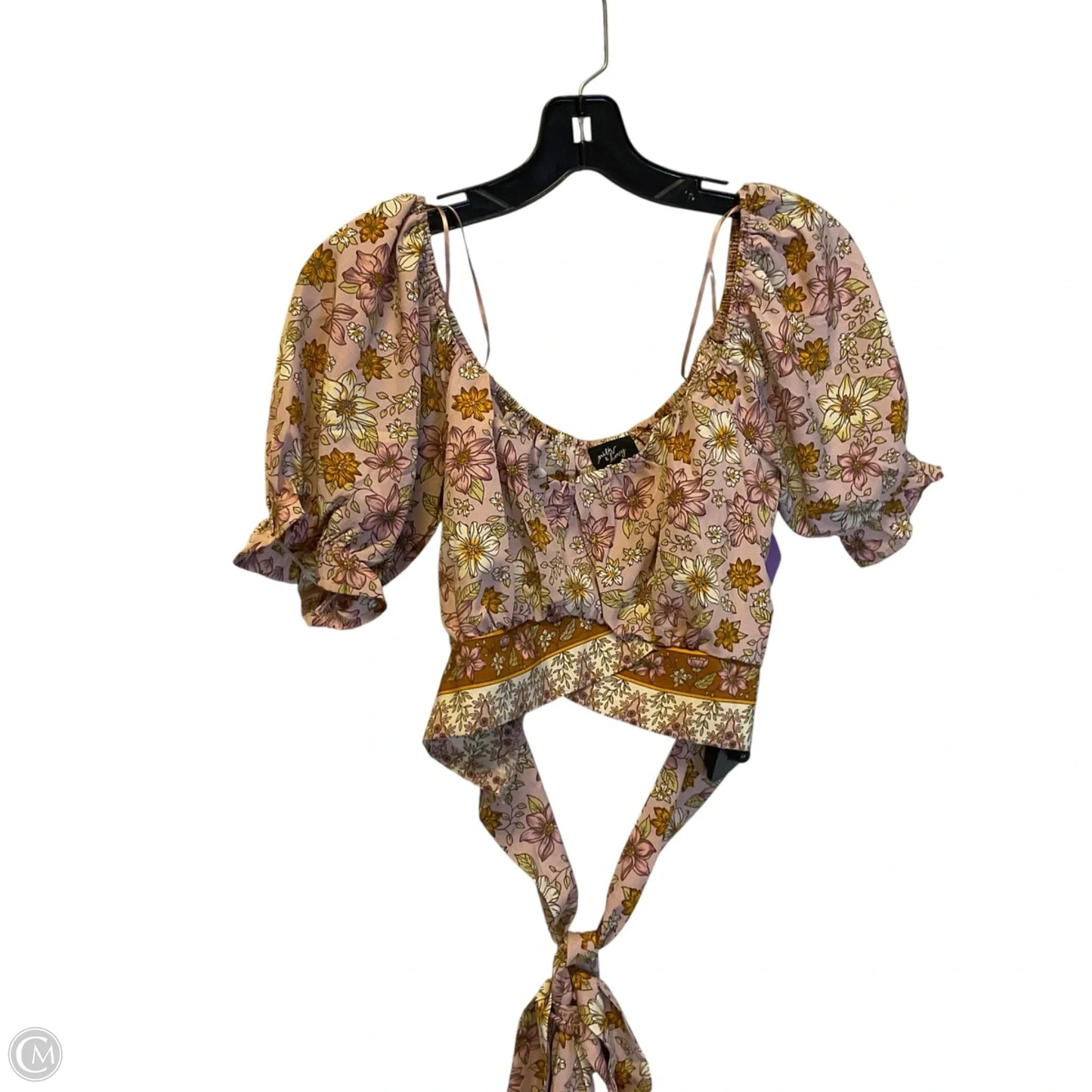 Top Short Sleeve By Clothes Mentor In Pink, Size: S