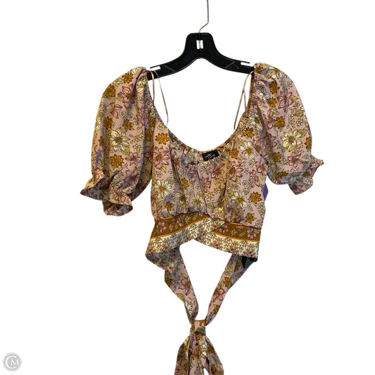 Top Short Sleeve By Clothes Mentor In Pink, Size: S