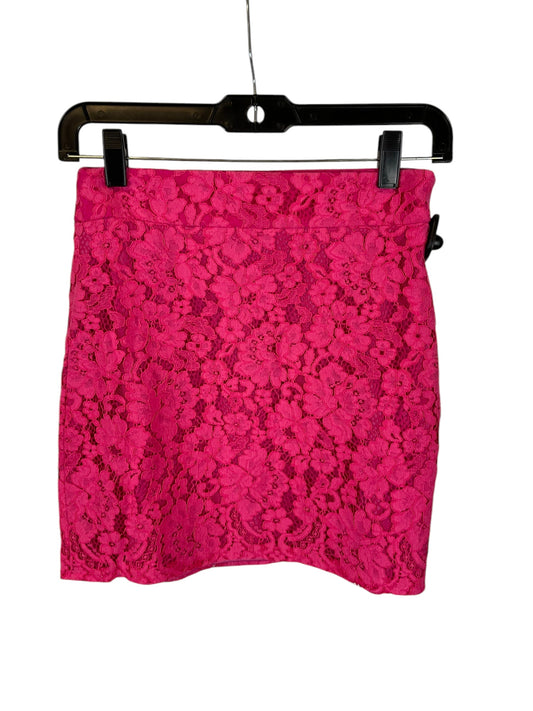 Skirt Mini & Short By Milly In Pink, Size: 4