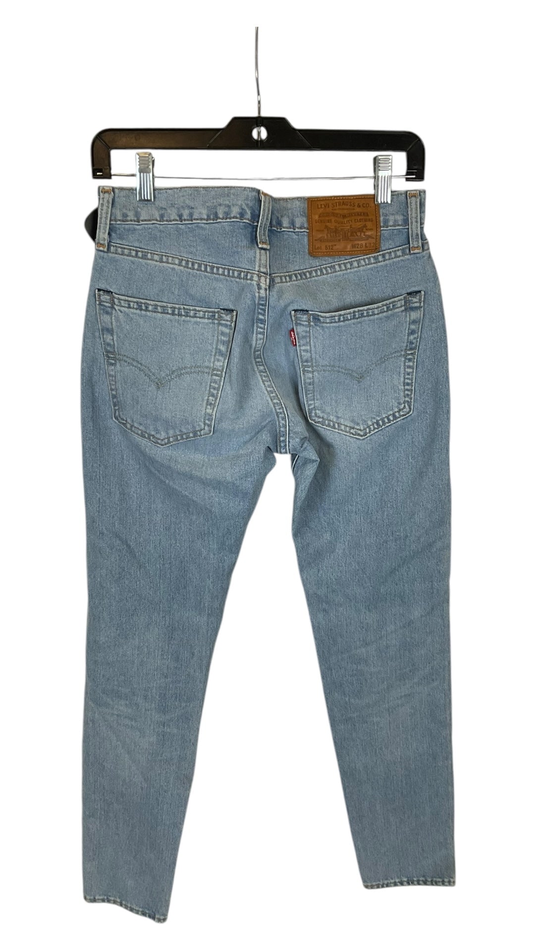 Jeans Straight By Levis In Blue Denim, Size: 6