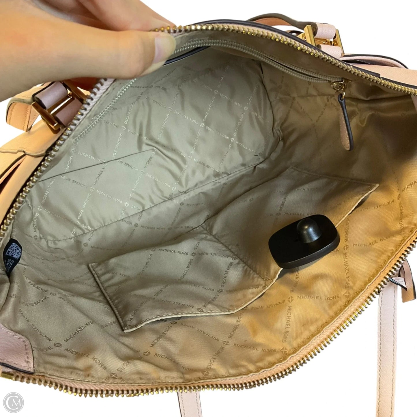 Handbag Designer By Michael Kors, Size: Large