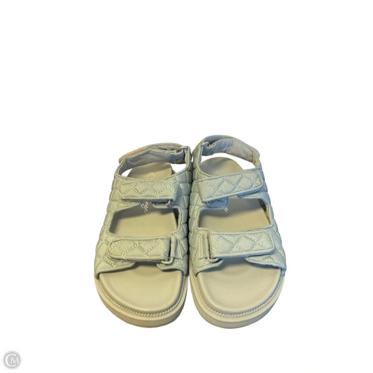 Sandals Heels Platform By Gianni Bini In Blue, Size: 9