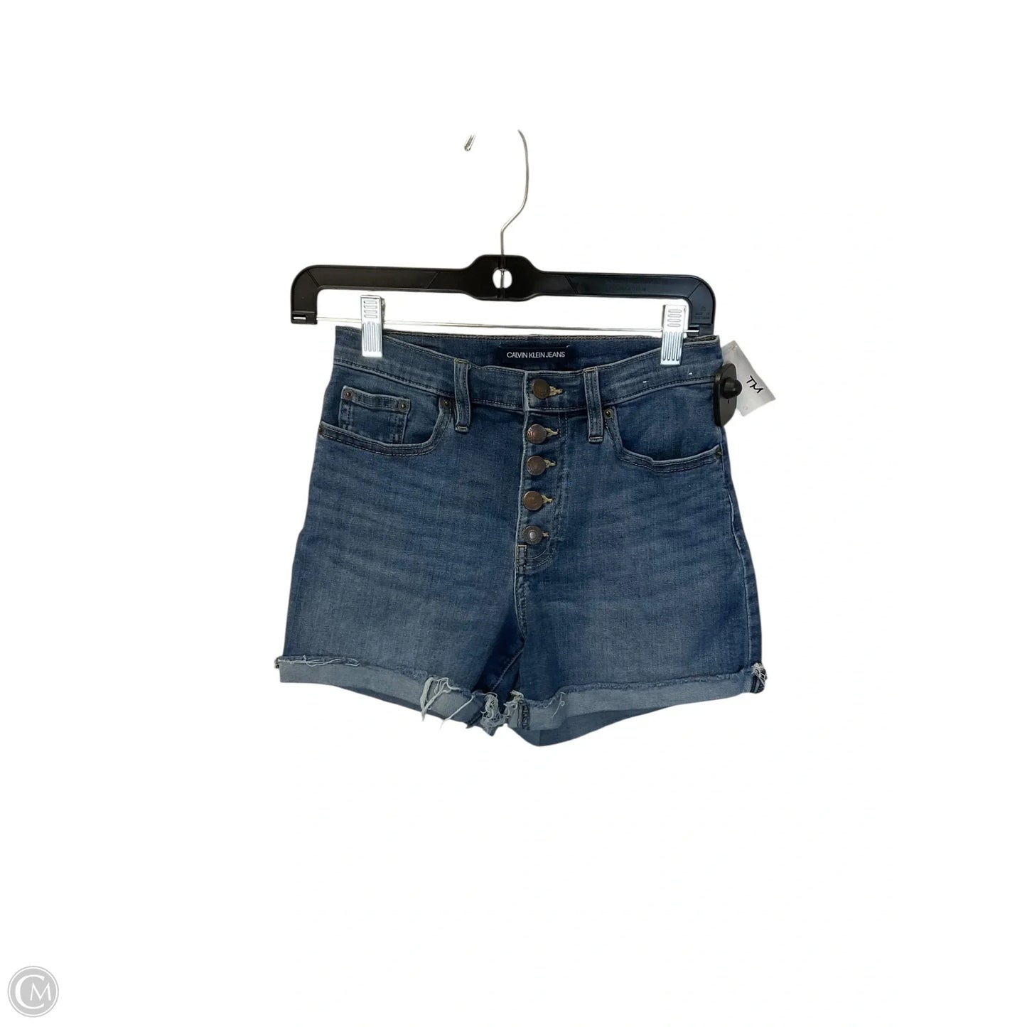 Shorts By Calvin Klein In Animal Print, Size: 2