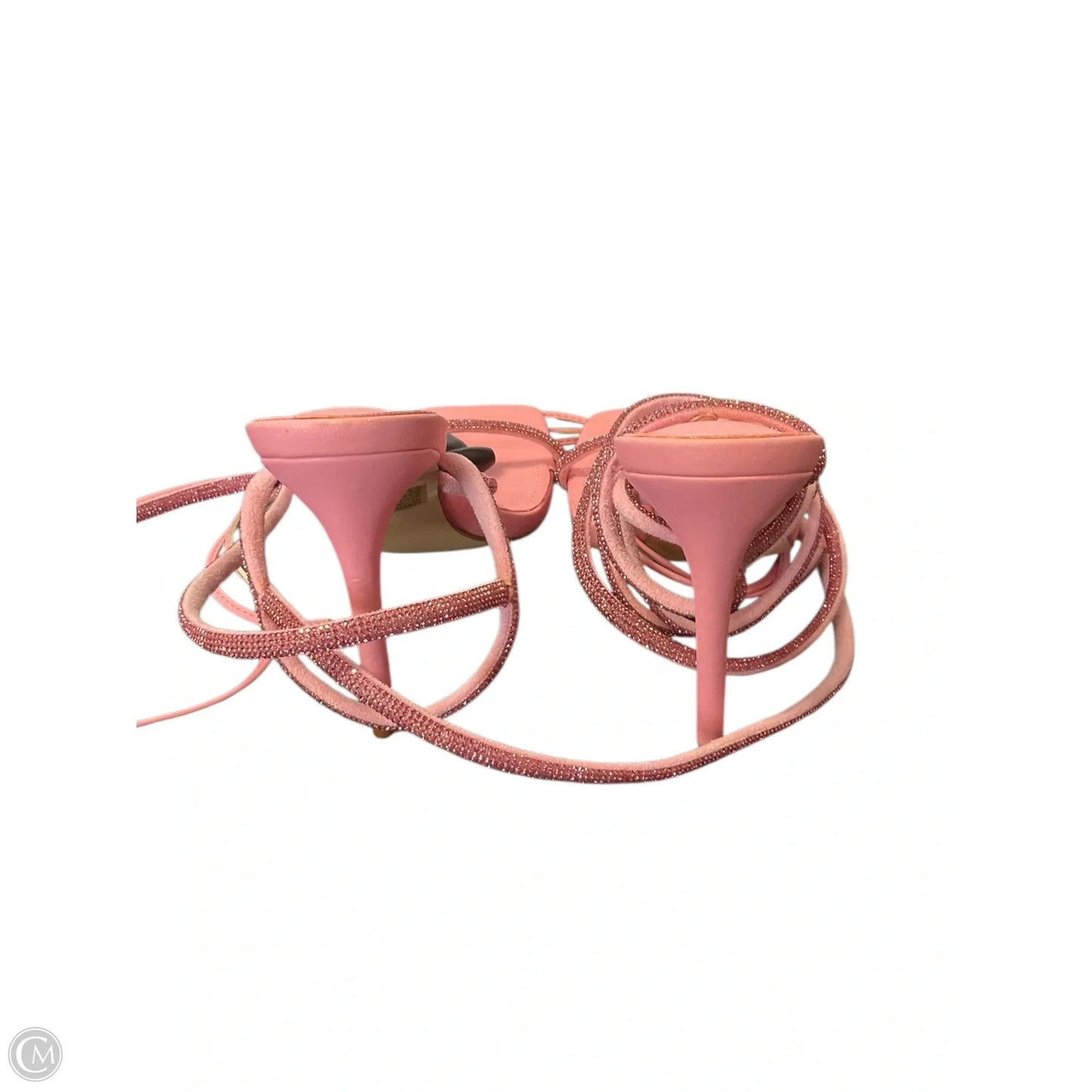 Sandals Heels Stiletto By Clothes Mentor In Pink, Size: 8.5