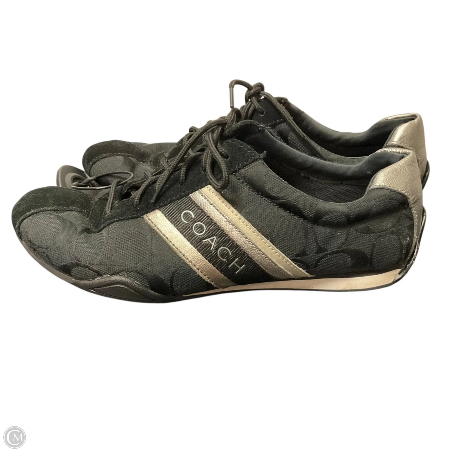 Shoes Designer By Coach In Black, Size: 7.5