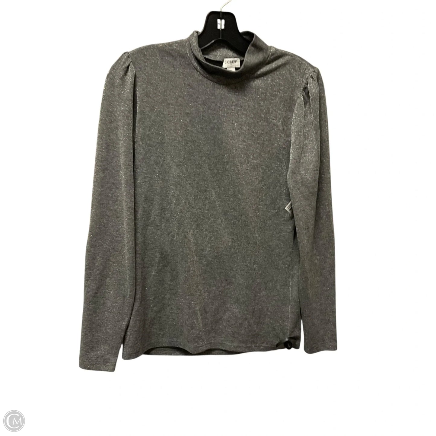Top Long Sleeve Basic By J. Crew In Grey, Size: M