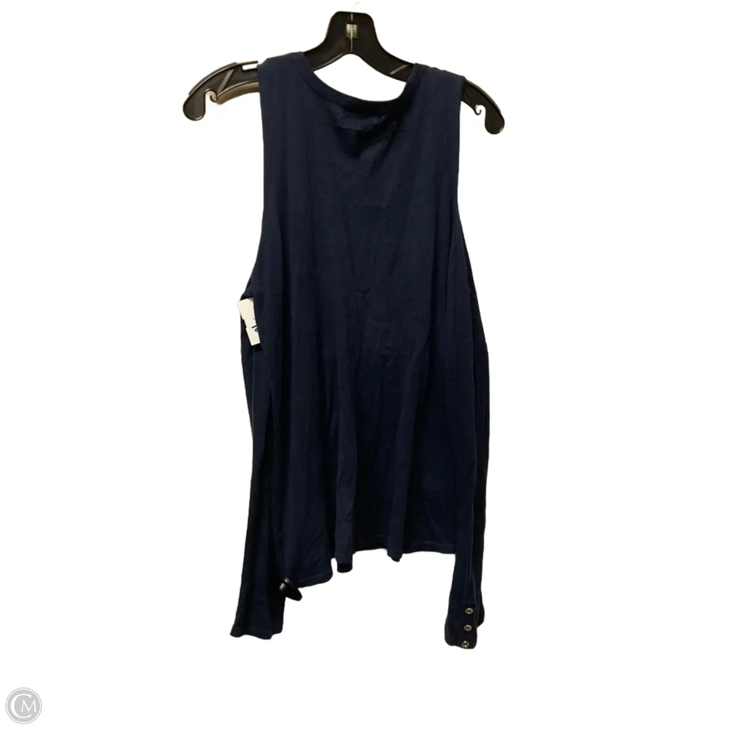 Top Long Sleeve Designer By Lilly Pulitzer In Navy, Size: L