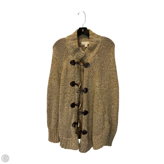 Sweater Cardigan By Michael By Michael Kors In Brown, Size: Xl