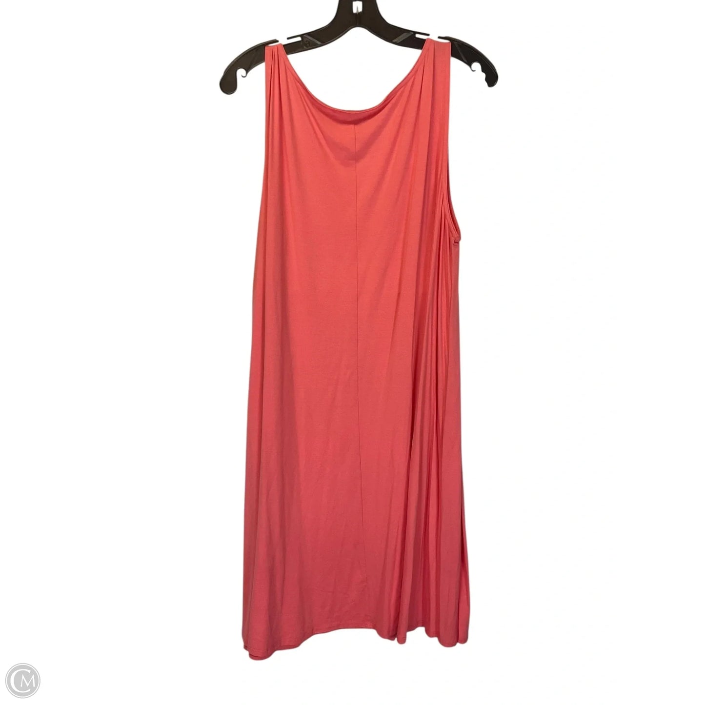 Dress Casual Midi By Eileen Fisher In Peach, Size: Xl