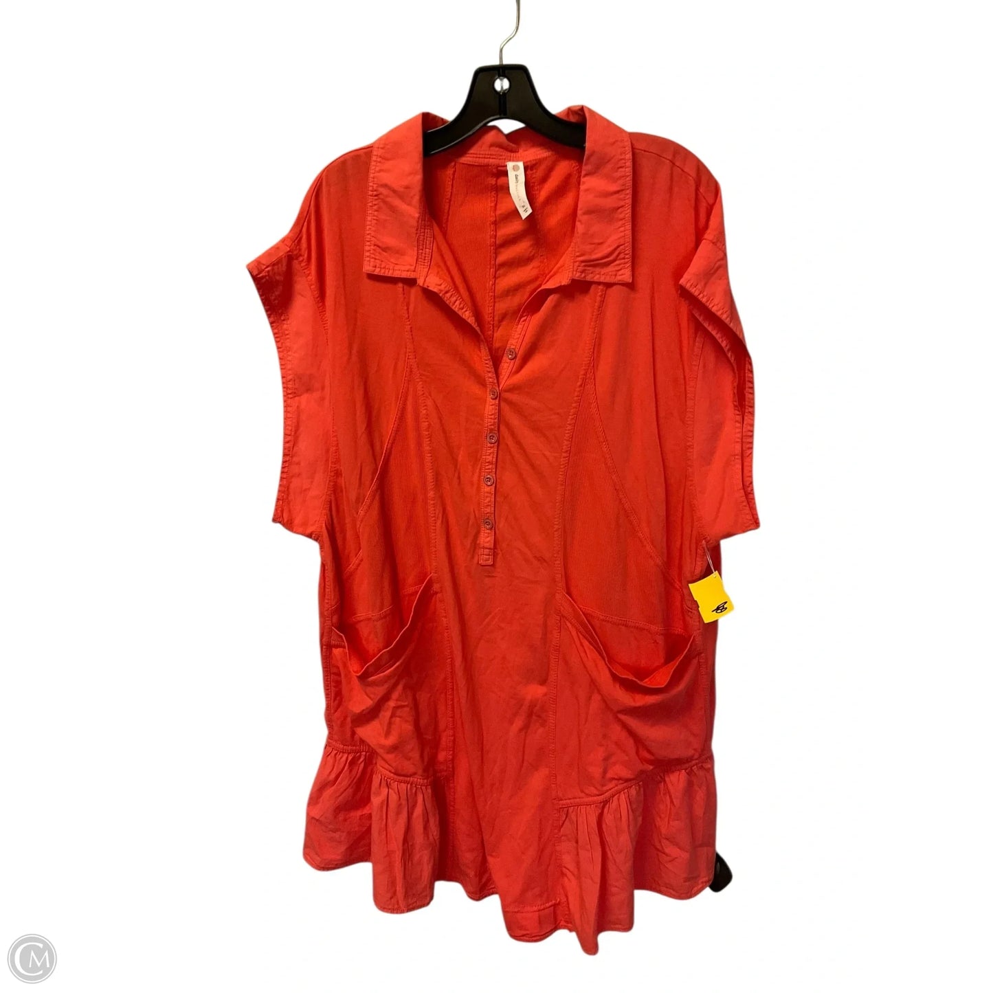 Dress Casual Short By Daily Practice By Anthropologie In Orange, Size: Xl