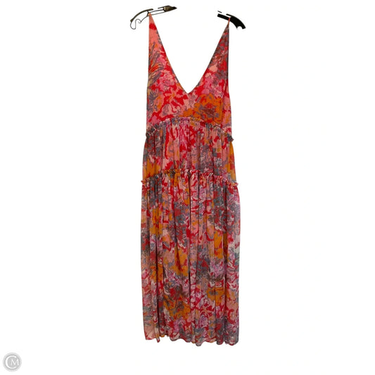 Dress Casual Maxi By Free People In Red, Size: M