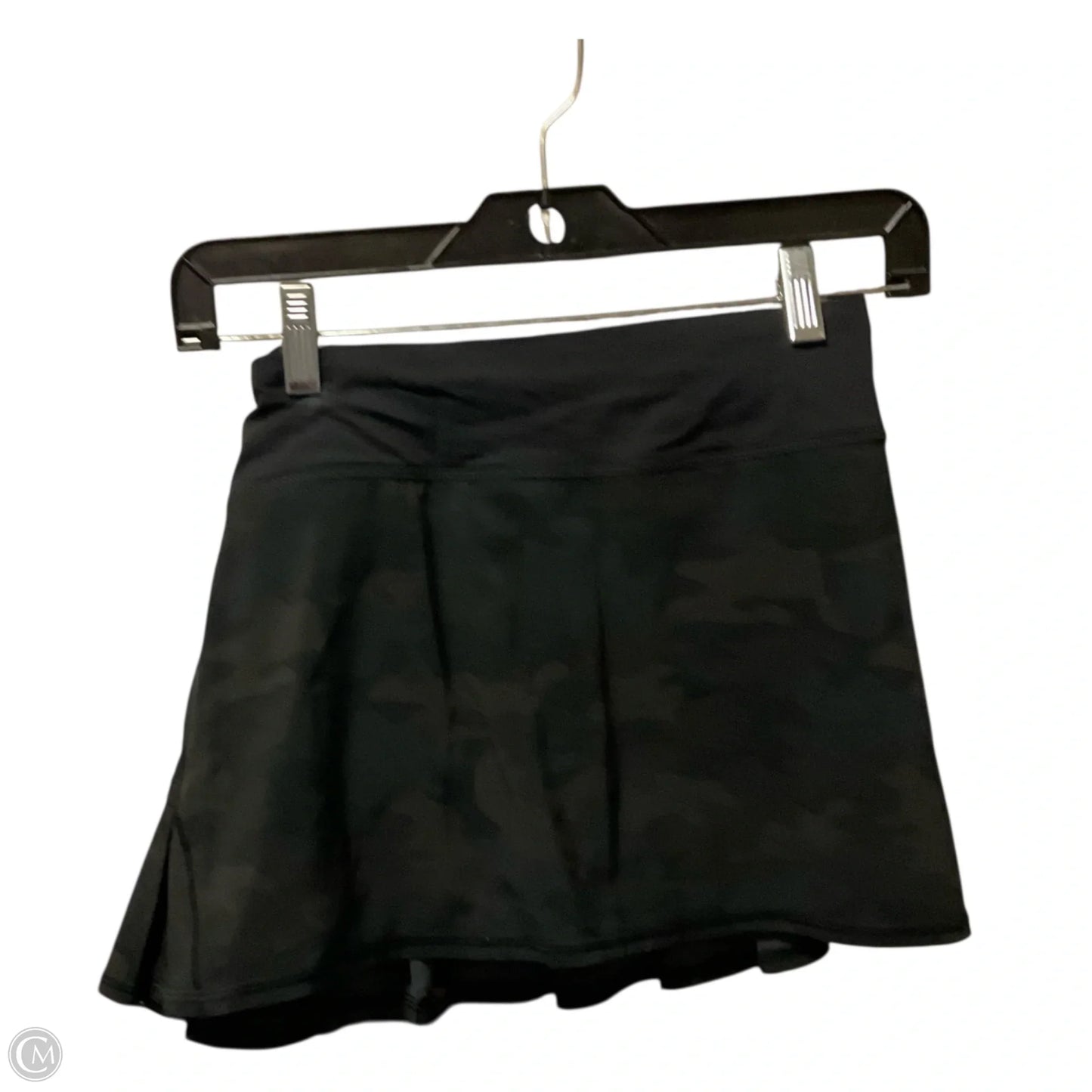 Athletic Skort By Lululemon In Camouflage Print, Size: 8