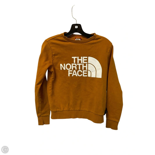 Sweatshirt Crewneck By The North Face In Yellow, Size: S