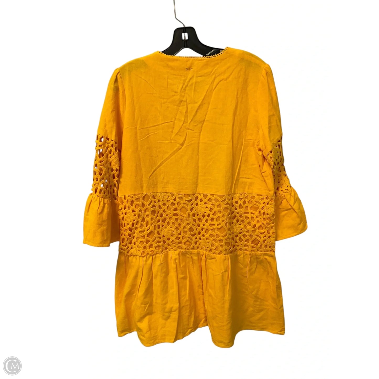 Dress Casual Short By Tyler Boe In Yellow, Size: M