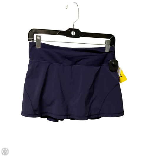 Athletic Skort By Lululemon In Purple, Size: 4