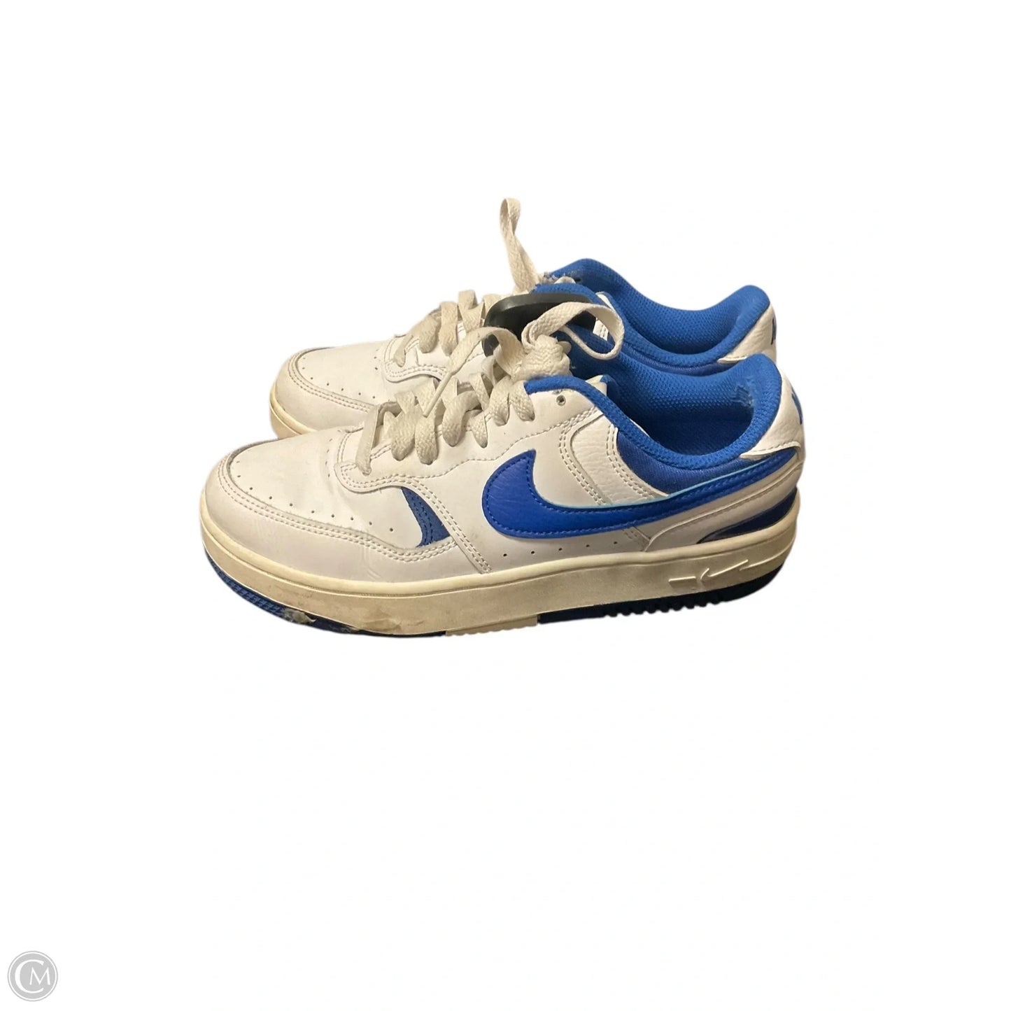 Shoes Athletic By Nike In Blue & White, Size: 7.5