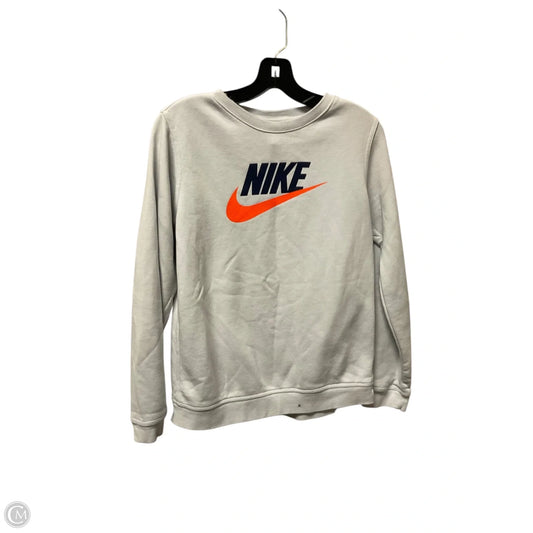 Sweatshirt Crewneck By Nike In Blue, Size: Xl