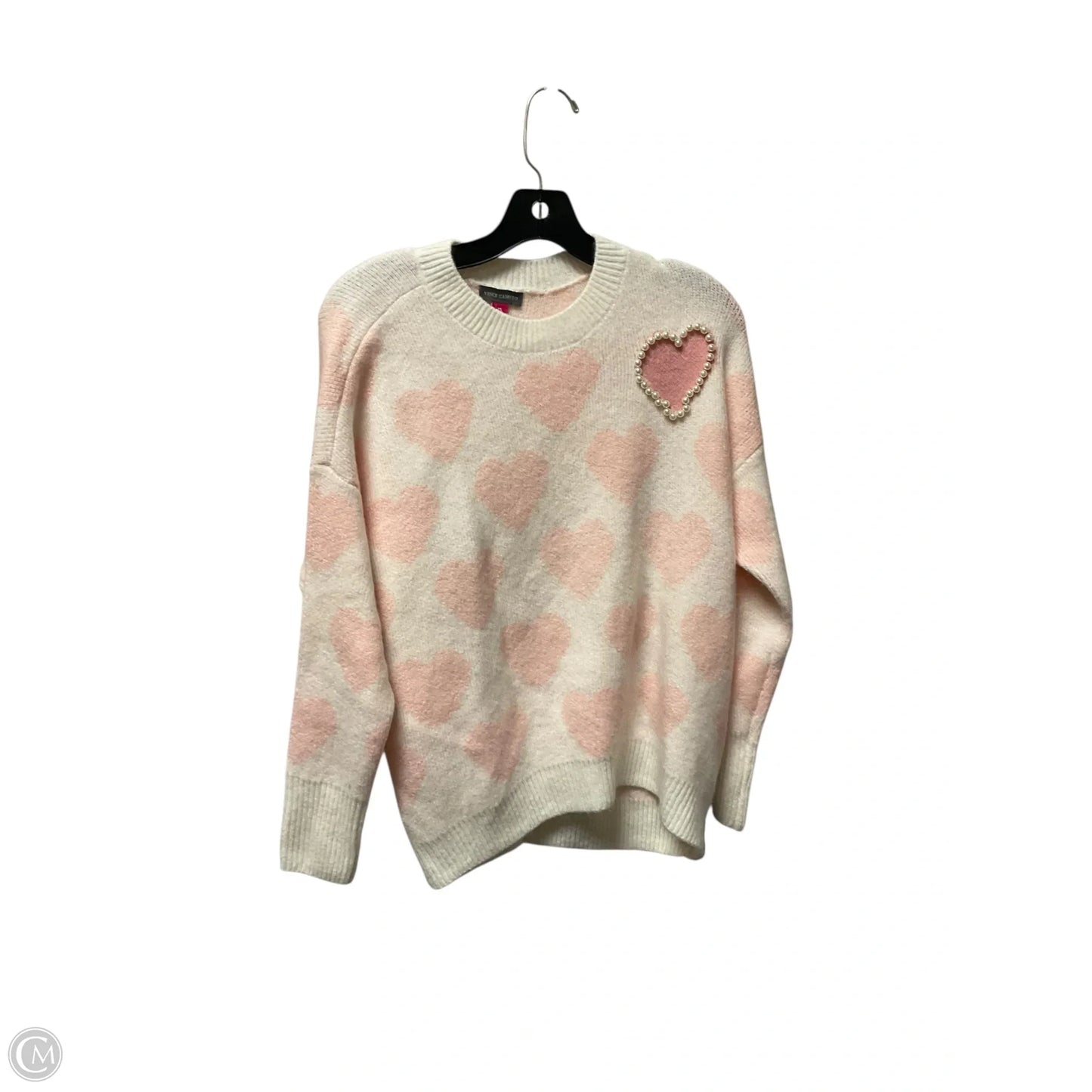 Sweater By Vince Camuto In Pink, Size: Xs