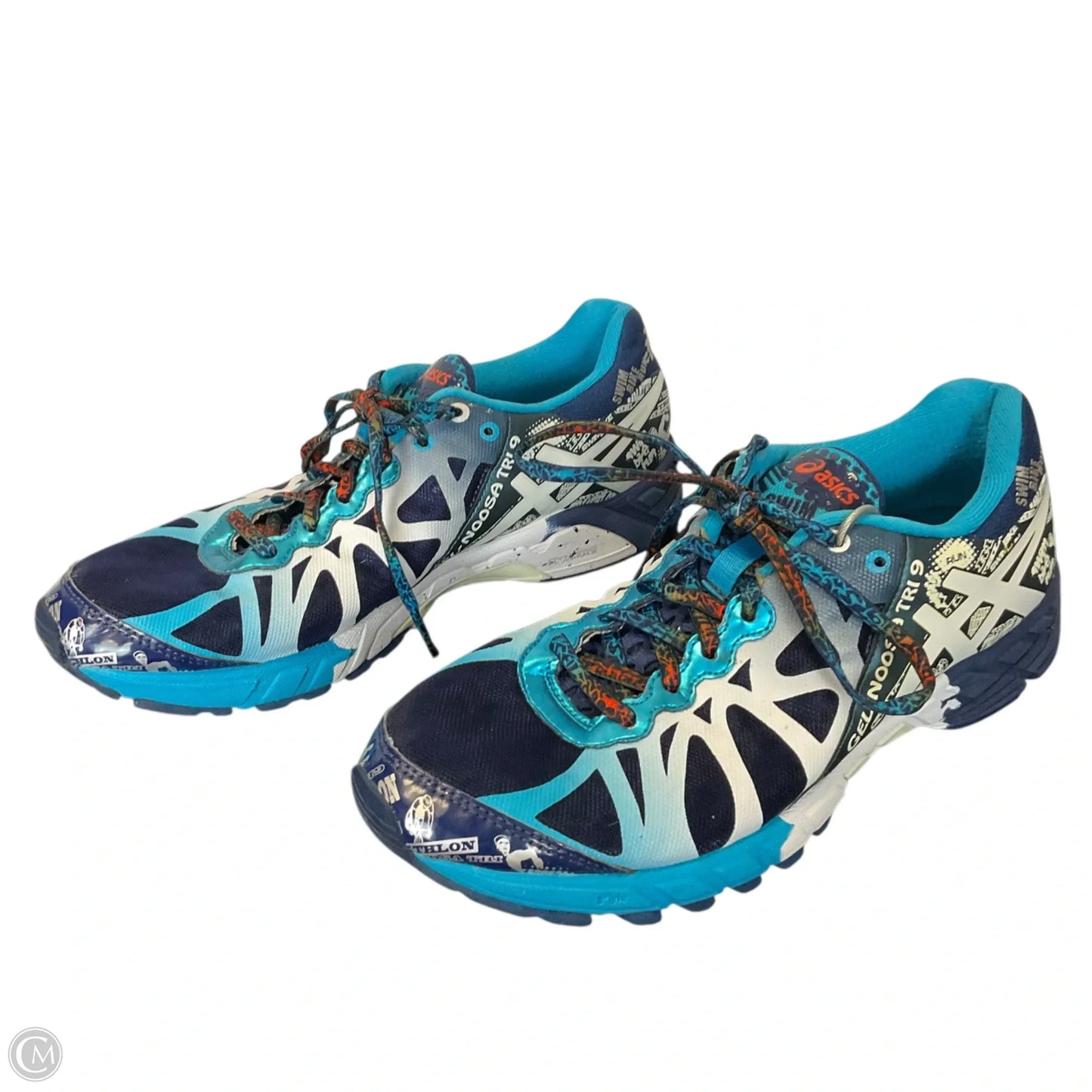 Shoes Athletic By Asics In Blue, Size: 7.5