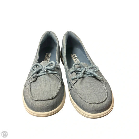 Shoes Flats By Skechers In Blue, Size: 9