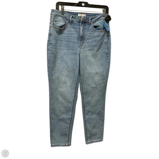 Jeans Straight By Oat In Blue Denim, Size: 10