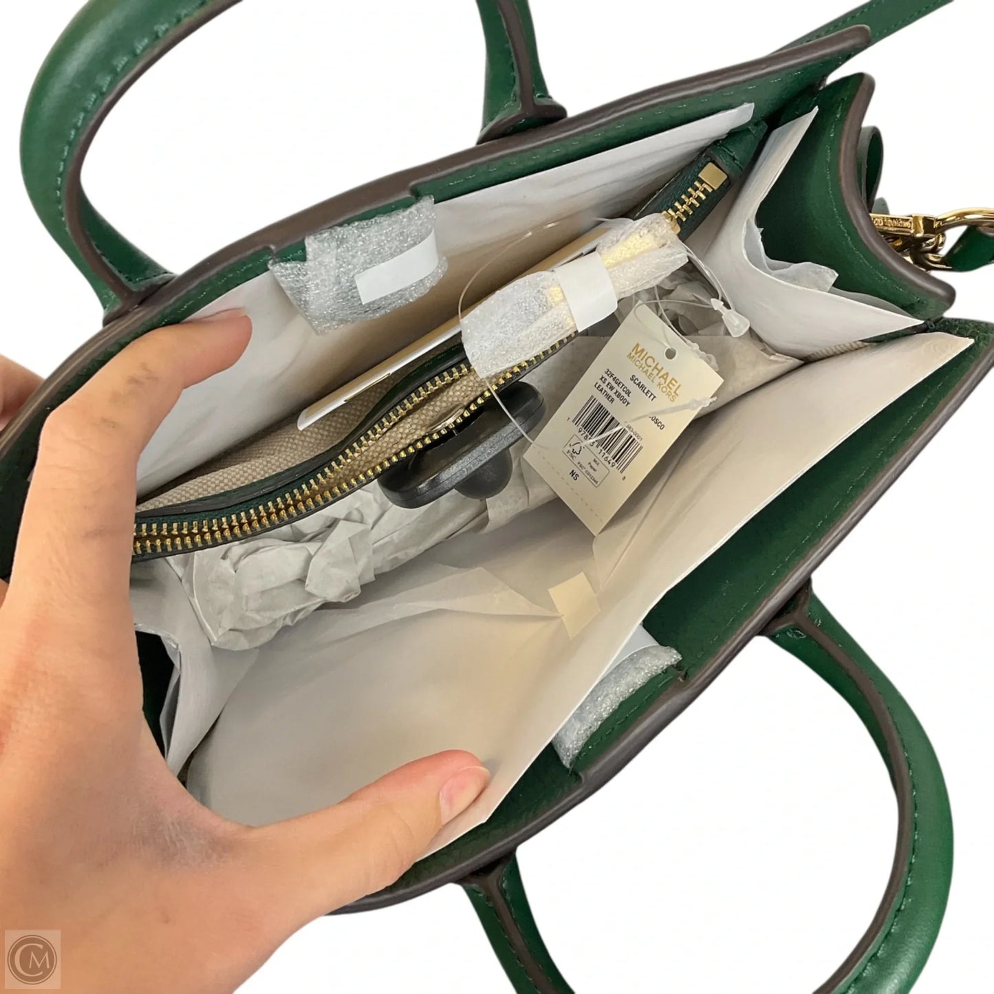 Crossbody Designer By Michael Kors, Size: Medium