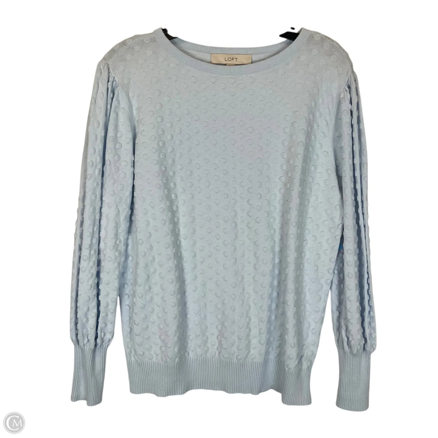 Top Long Sleeve By Loft In Blue, Size: L