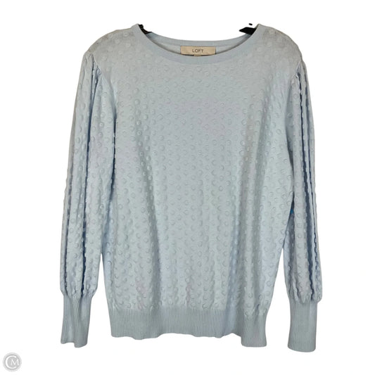 Top Long Sleeve By Loft In Blue, Size: L