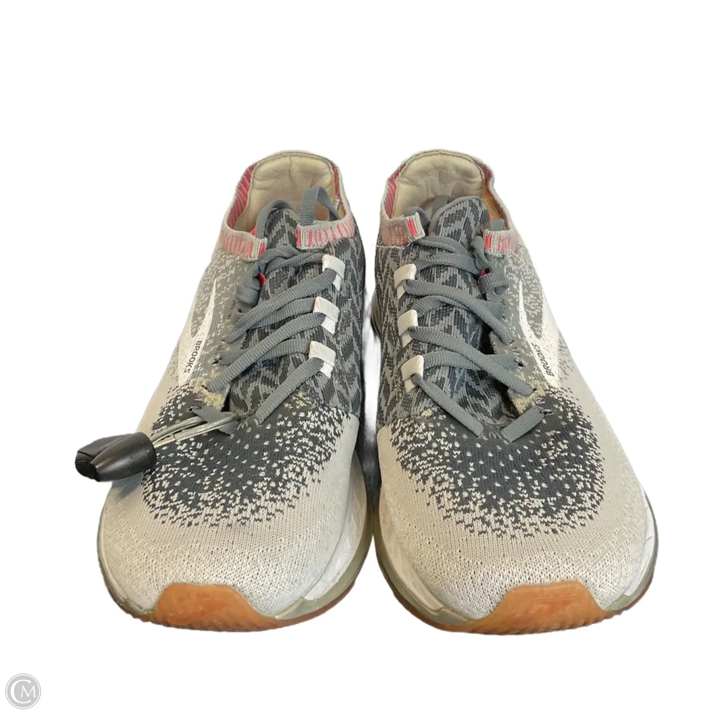 Shoes Athletic By Brooks In Grey, Size: 8.5