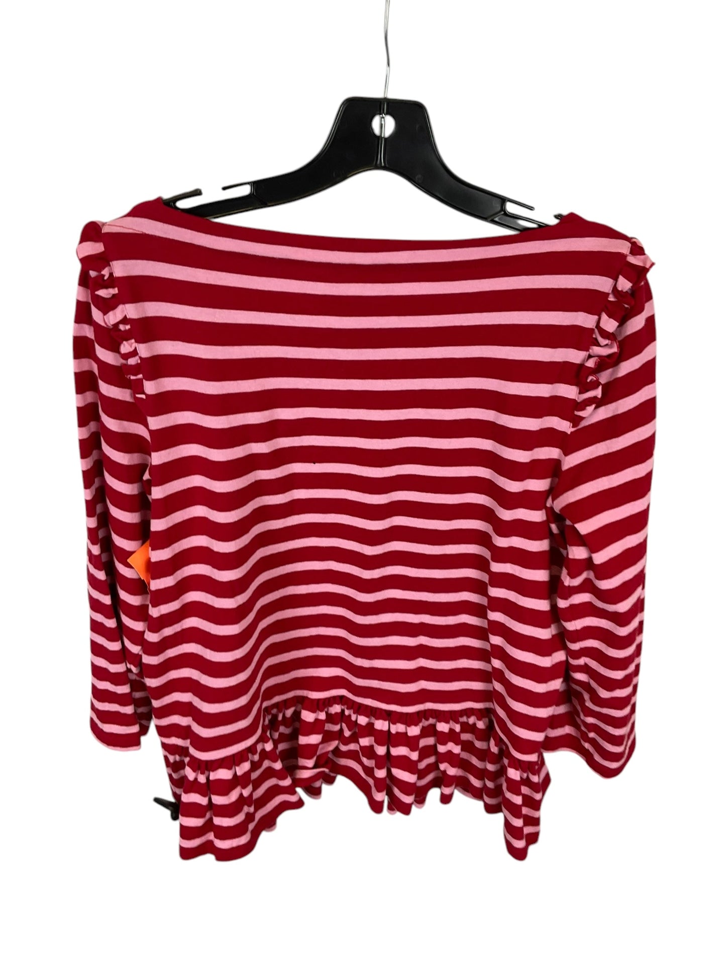 Top Long Sleeve Designer By Kate Spade In Red, Size: L