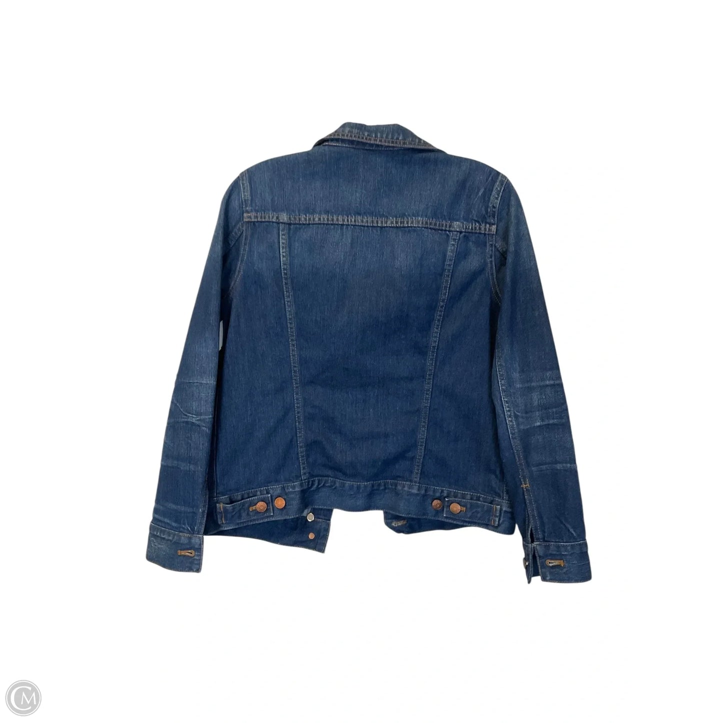 Jacket Denim By Madewell In Blue Denim, Size: M