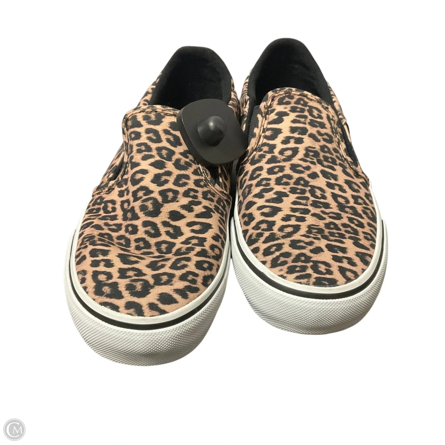 Shoes Flats By Vans In Animal Print, Size: 6