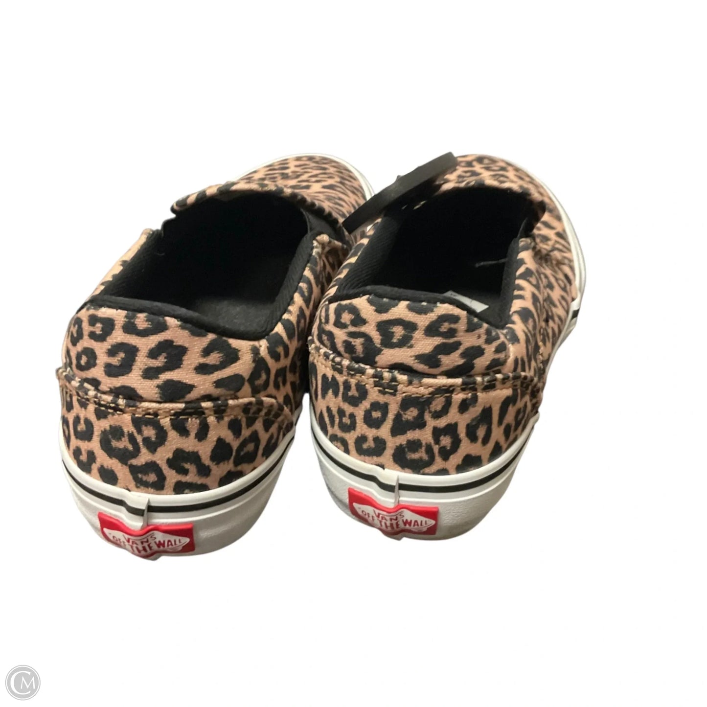Shoes Flats By Vans In Animal Print, Size: 6