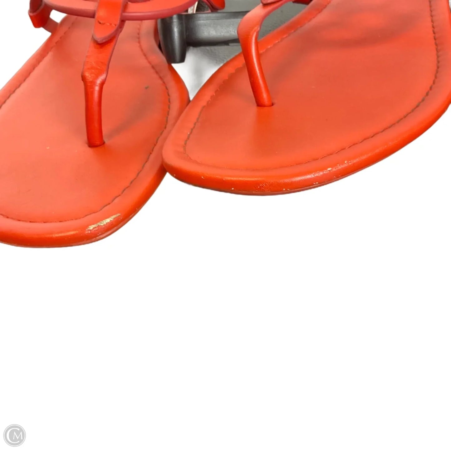 Sandals Designer By Coach In Orange, Size: 8.5